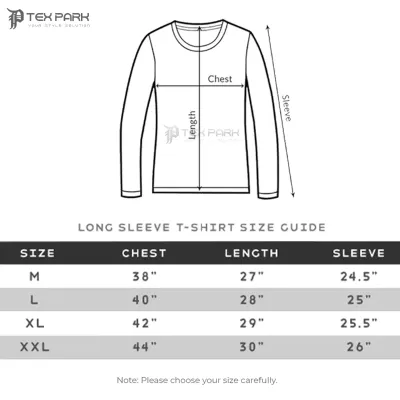 White Color Solid Premium Quality Long Sleeve T-Shirts